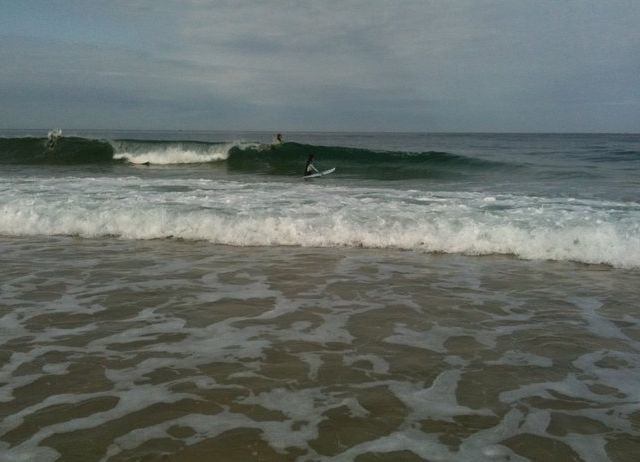 Conquistando las olas 